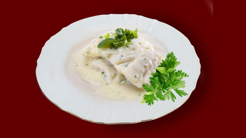 Рыба в сливочном соусе