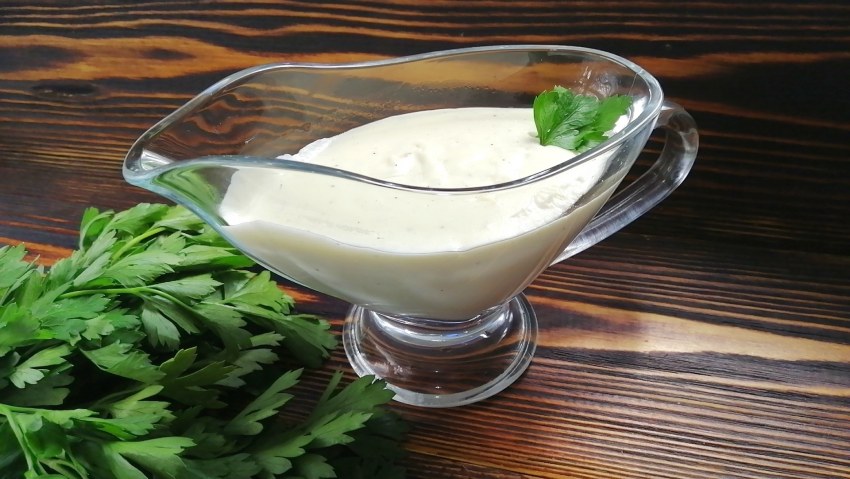 Рыба в белом соусе