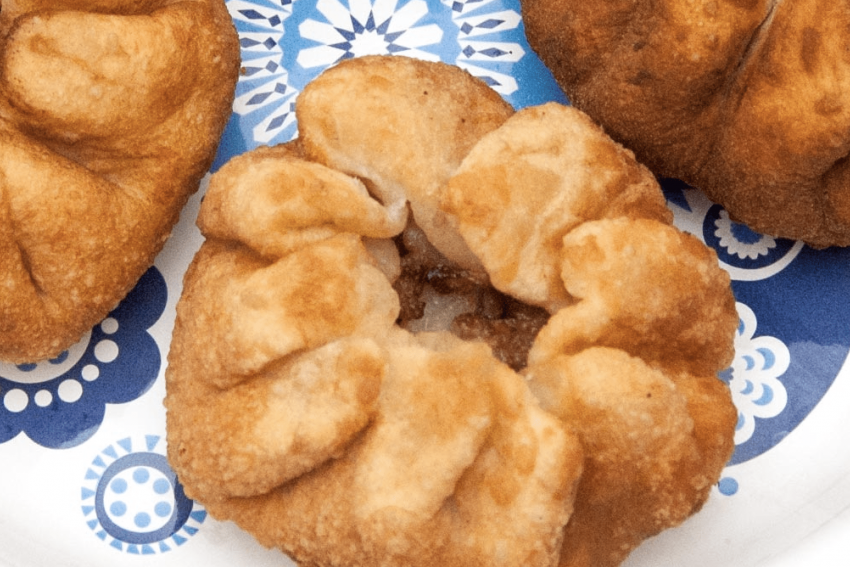 Пирожки жареные на сковороде