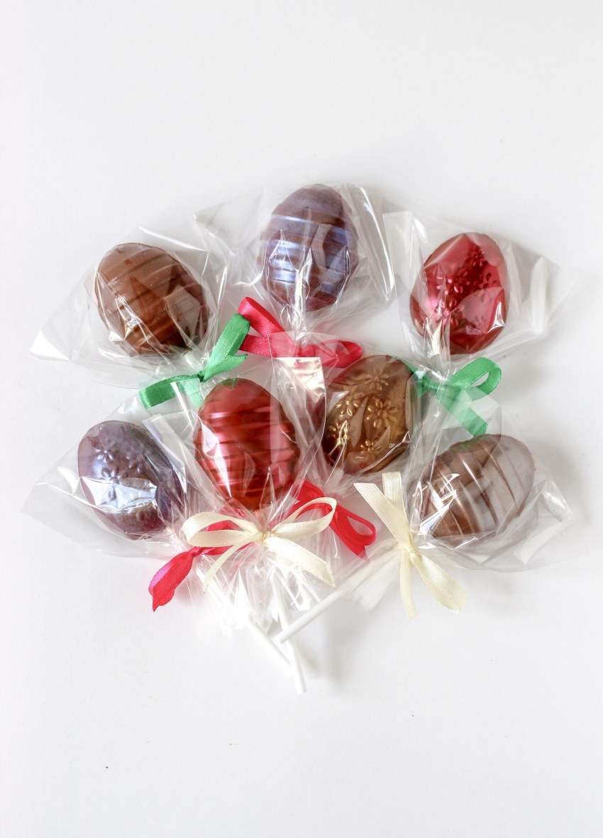 Шоколадные пасхальные яйца