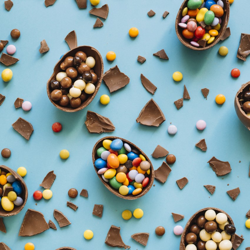 Шоколадные яйца