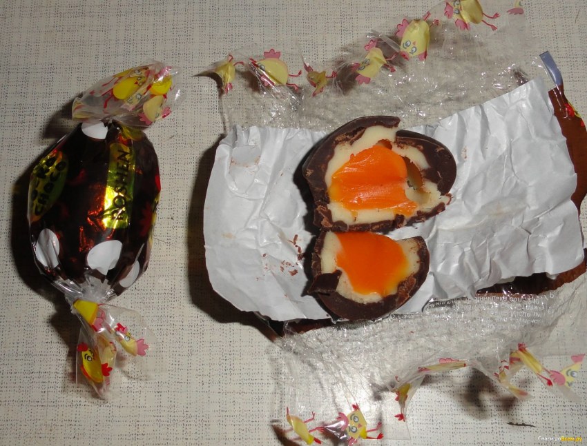 Конфеты шоколадные в обертке