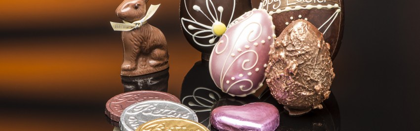 Шоколадные пасхальные яйца