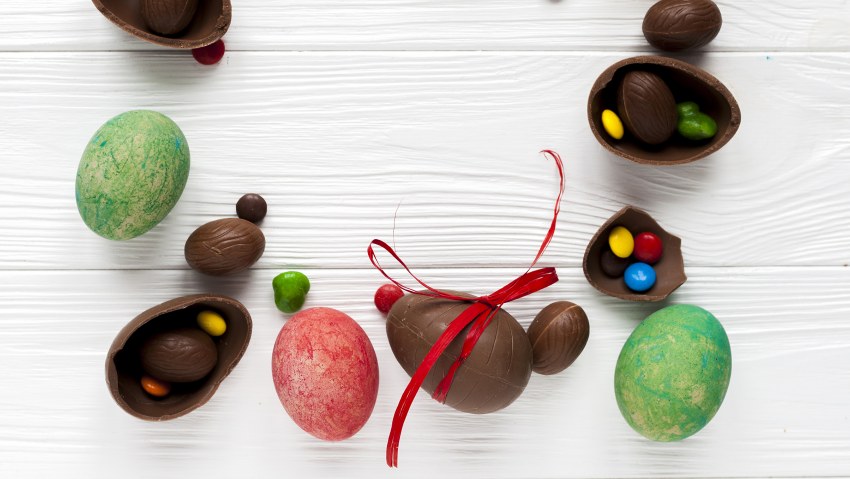 Милка шоколадные яйца пасхальные