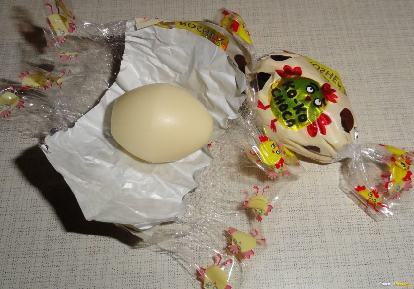 Шоколадные яйца