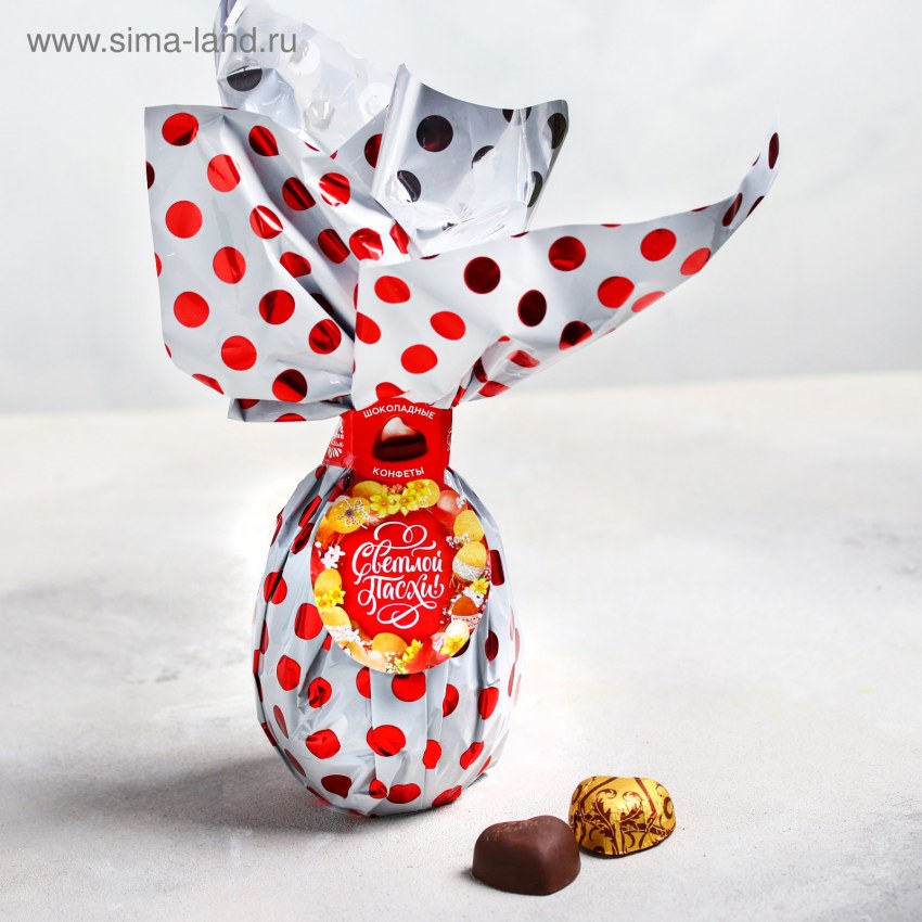 Конфеты в виде маленьких яичек