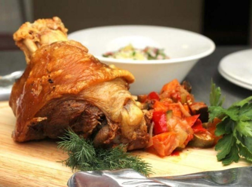 Свиная рулька Хаскл