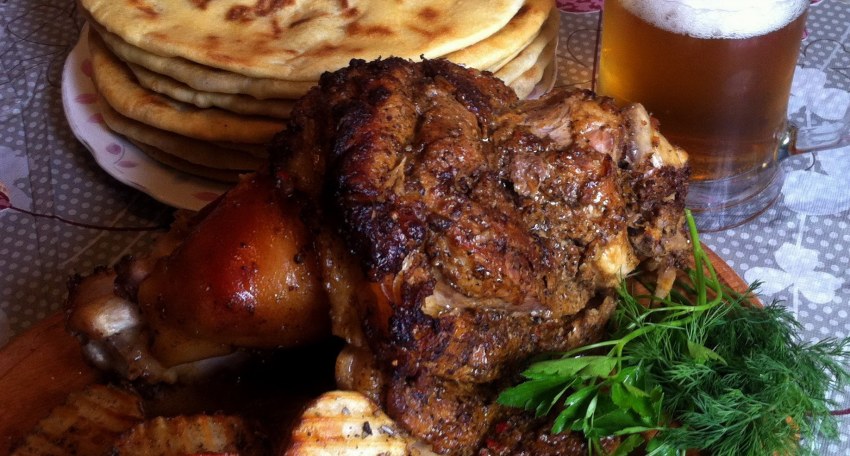 Шашлык и пиво