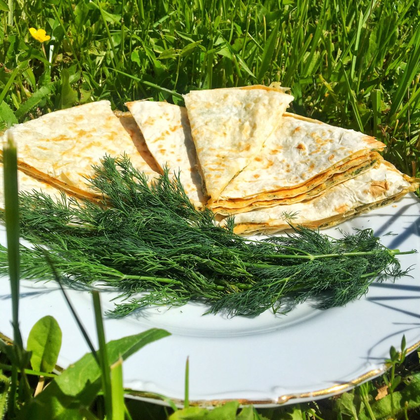 Кутаб с сыром