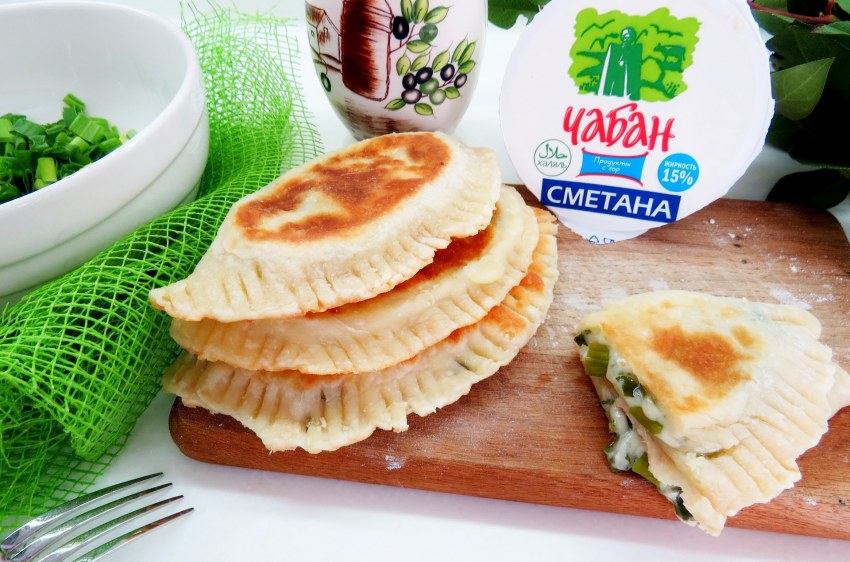 Кутабы с телятиной