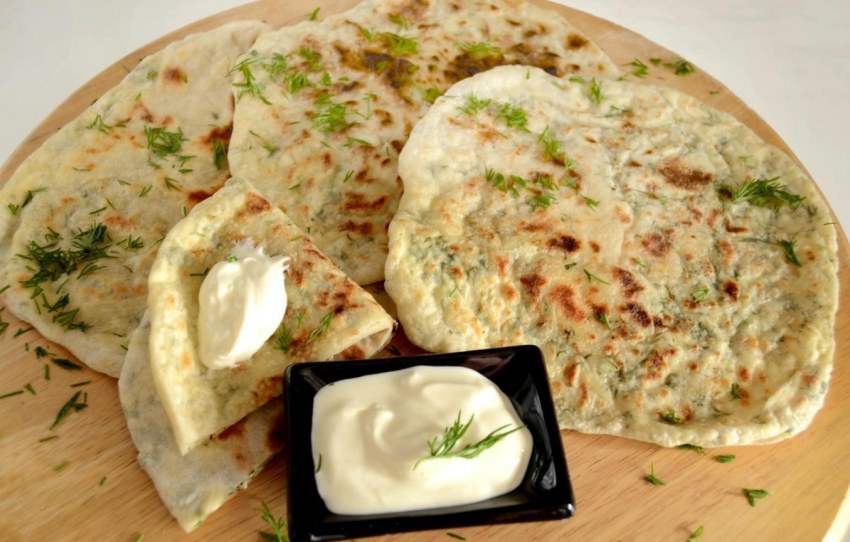 Кутаб с говядиной