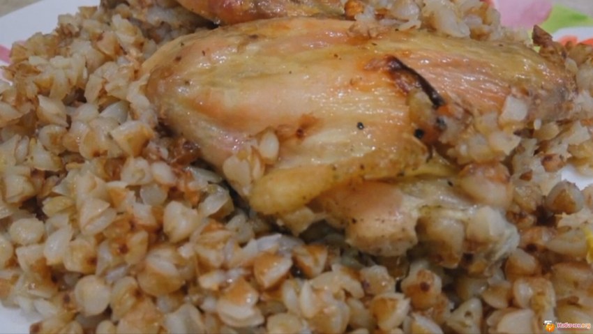 Гречка по-купечески со свининой