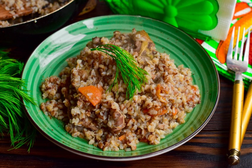 Куриные ножки с грибами