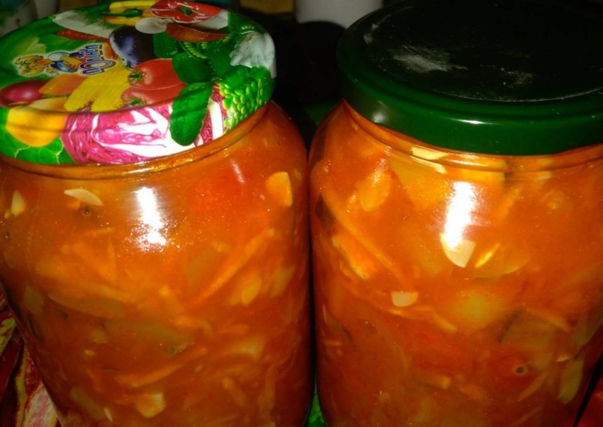 Анкл Бенс с кабачками