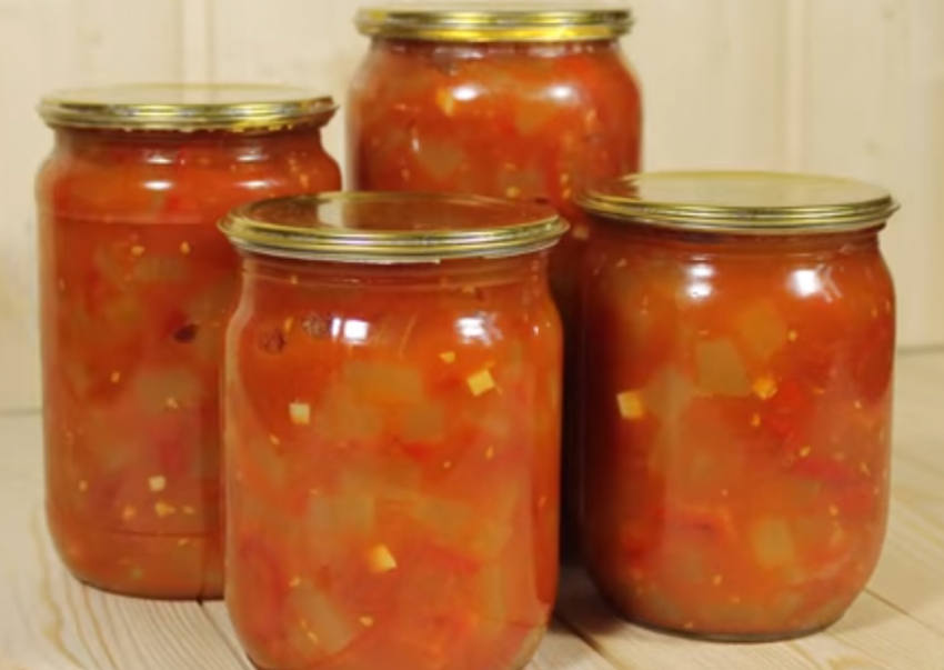 Лук помидоры кабачок