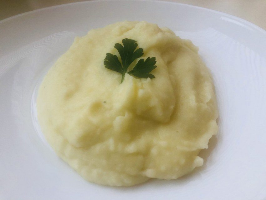 Картофельное пюре с яблоками