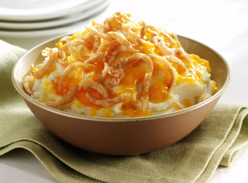 Картофельное пюре с сыром