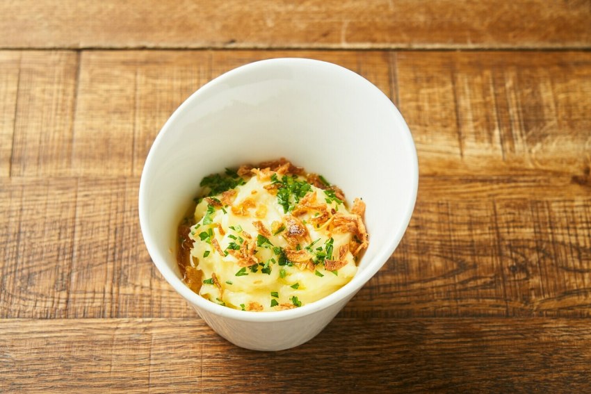 Толченка с фаршем