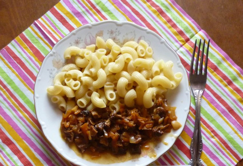 Паста "грибная"