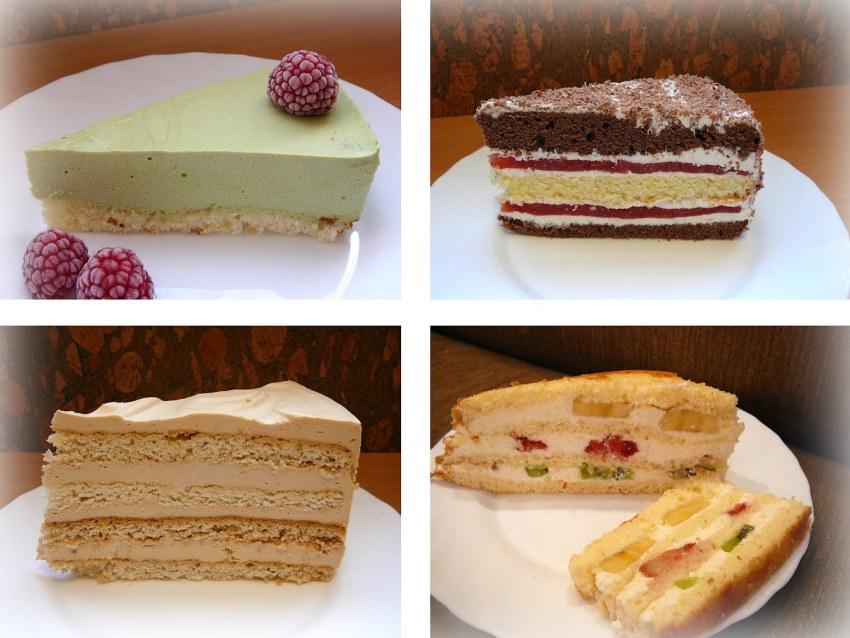 Торт малина маракуйя