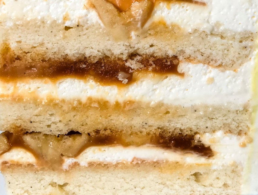 Карамельная начинка для торта