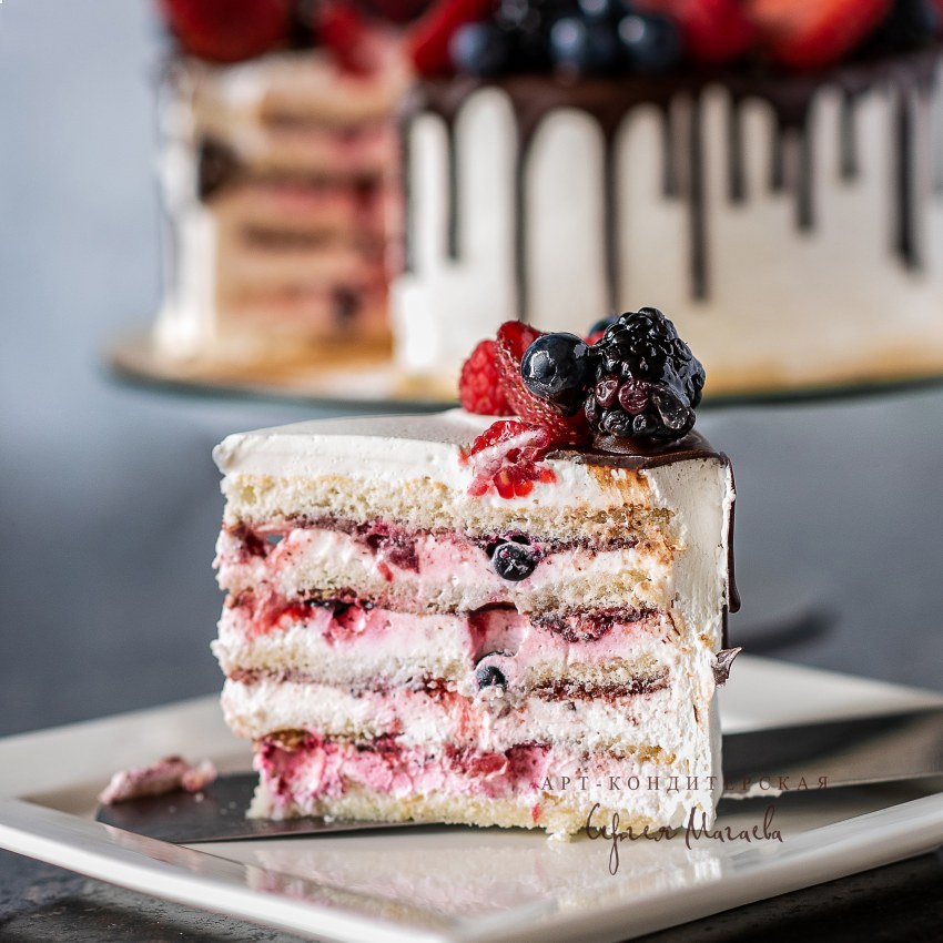 Ягодная начинка для торта