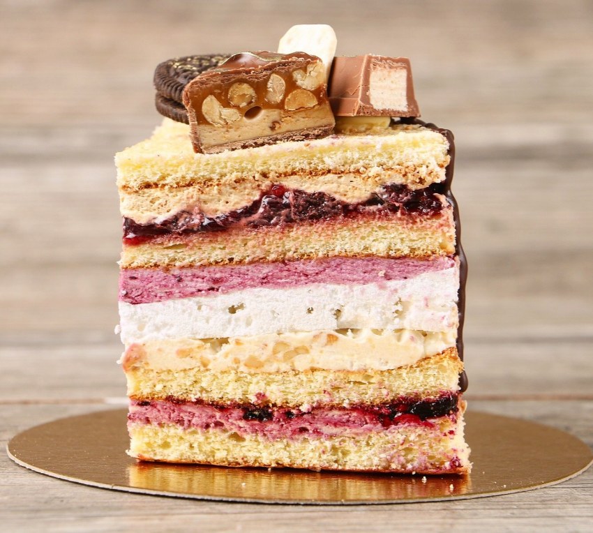 Торт молочная девочка с кремом чиз