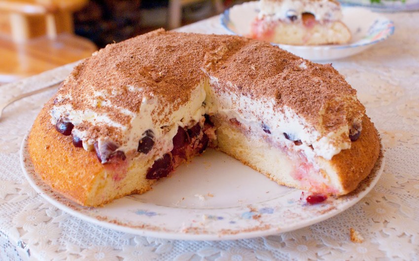 Тортик из печенья с маскарпоне