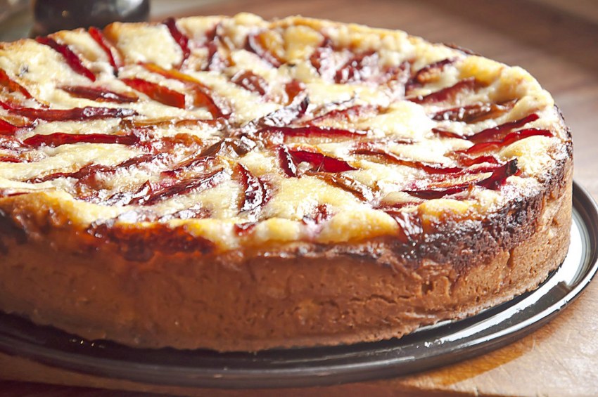 Тортик творожно ягодный