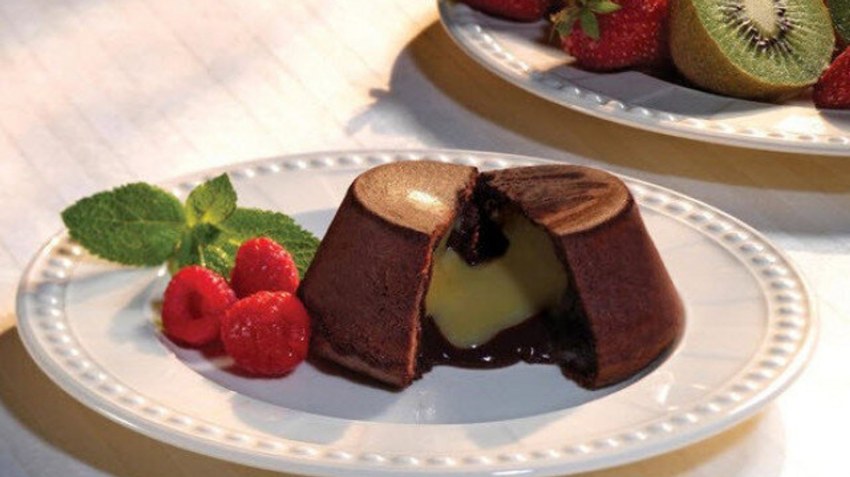 Шоколадный фондан