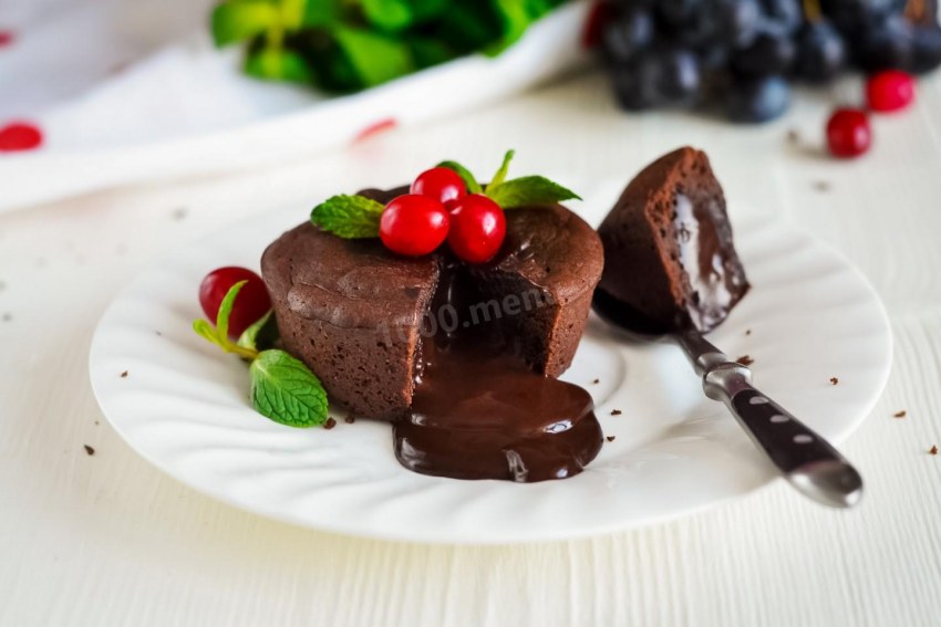 Горячий фондан