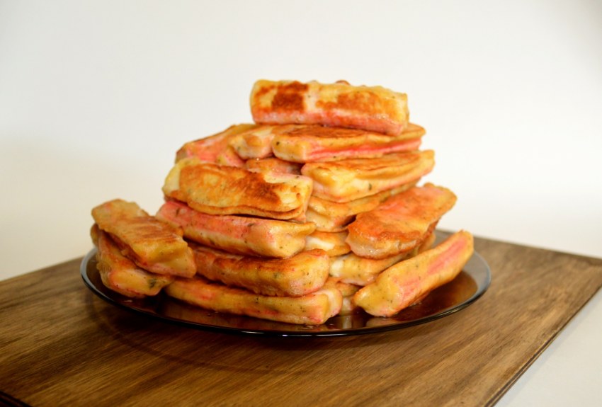 Крабовые палочки в кляре с сыром