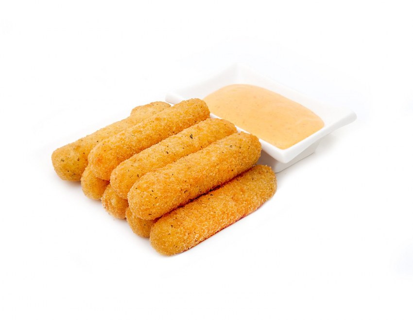 Фаршированные крабовые палочки жареные