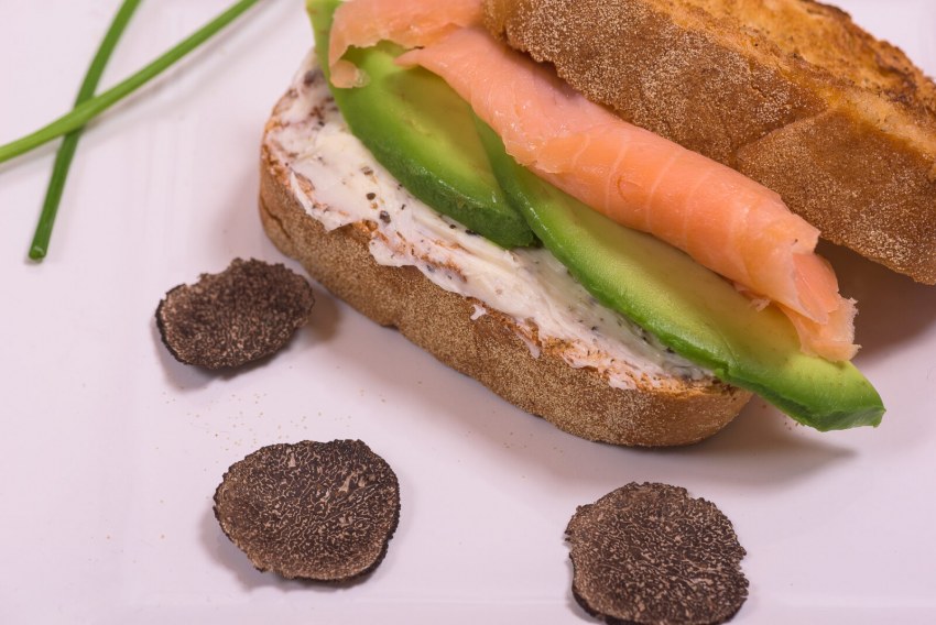 Бутерброд с маслом