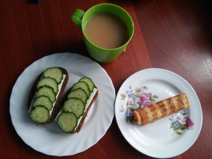 Сэндвич с арахисовой пастой