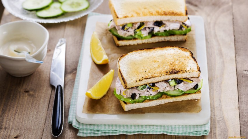 Хлеб и селедка