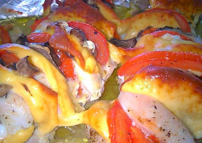 Филе куриное на новый год