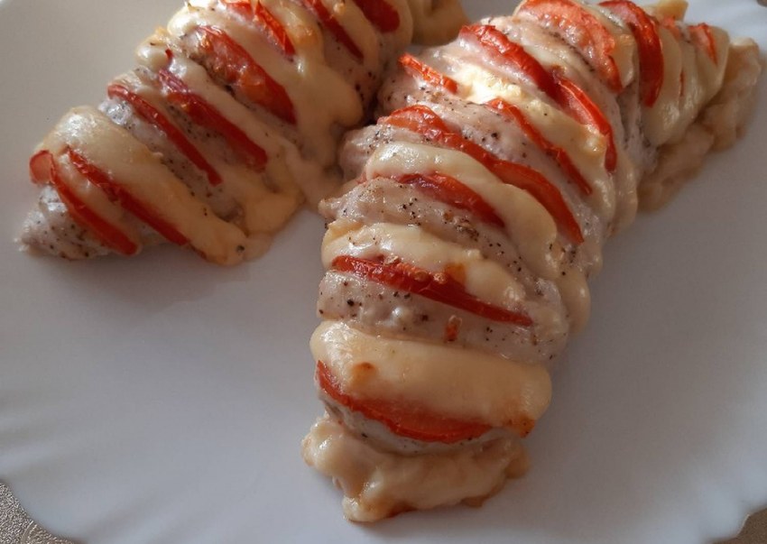 Куриная грудка гармошка