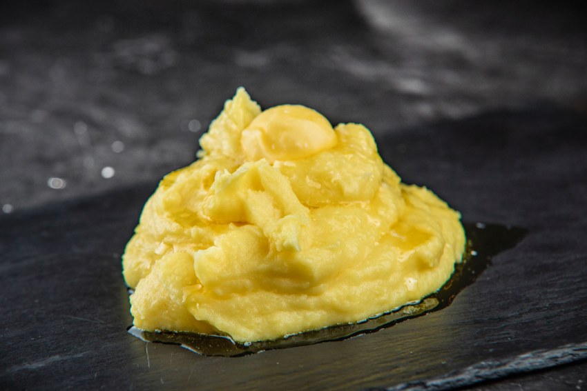 Оригинальное пюре из картофеля с копчёной паприкой