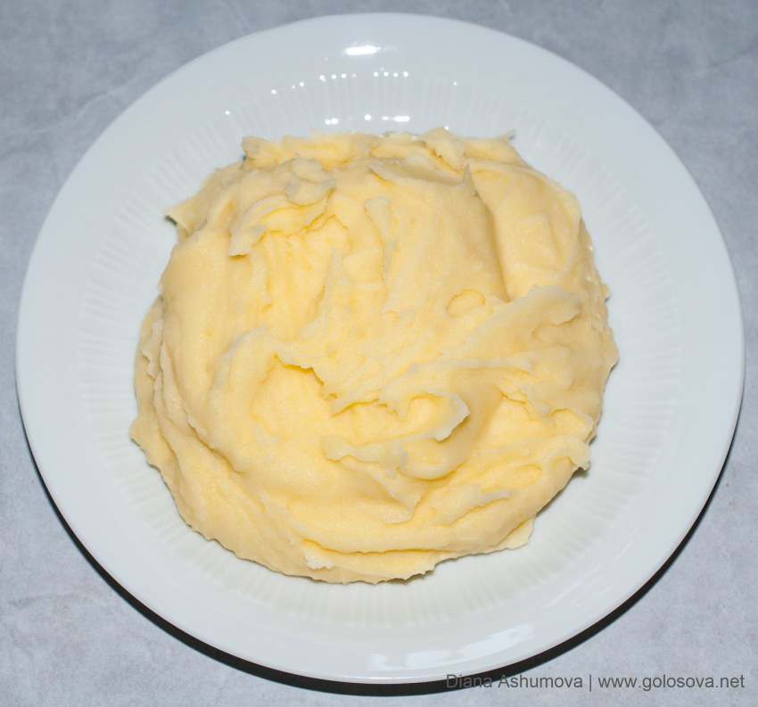 Картофельное пюре домашнее