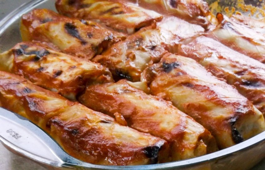 Вкуснейшие голубцы в духовкк