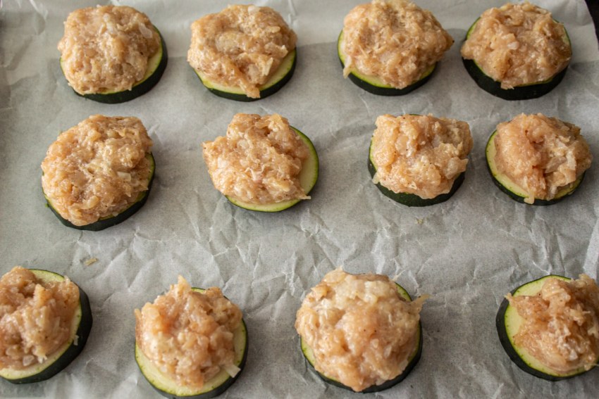 Мясные стожки с грибами