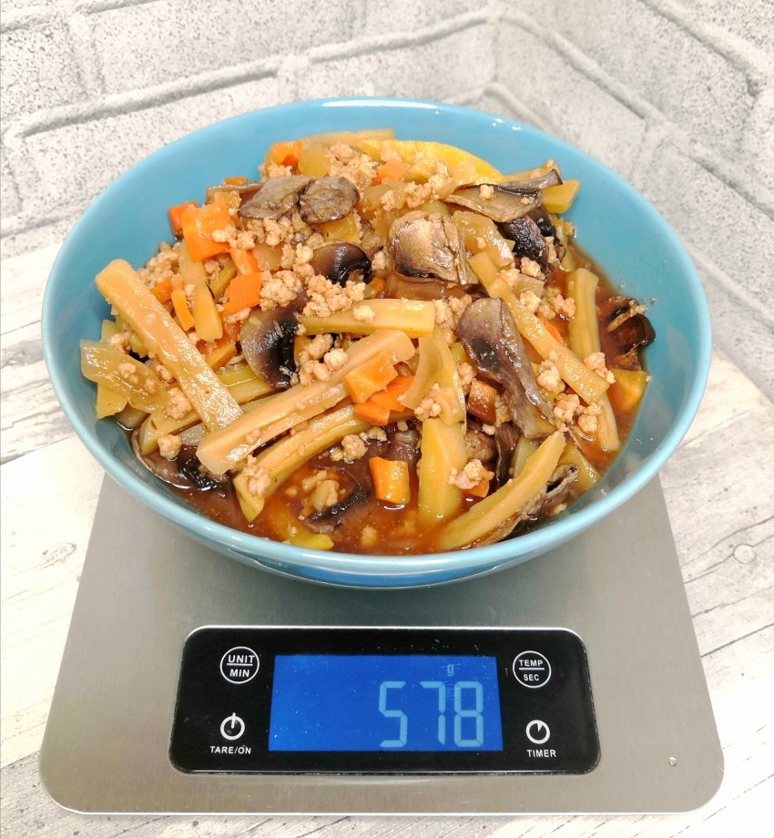 Тушёная капуста с рыбой