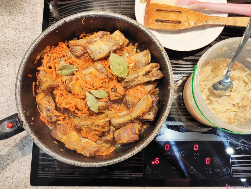 Жареная капуста ккал