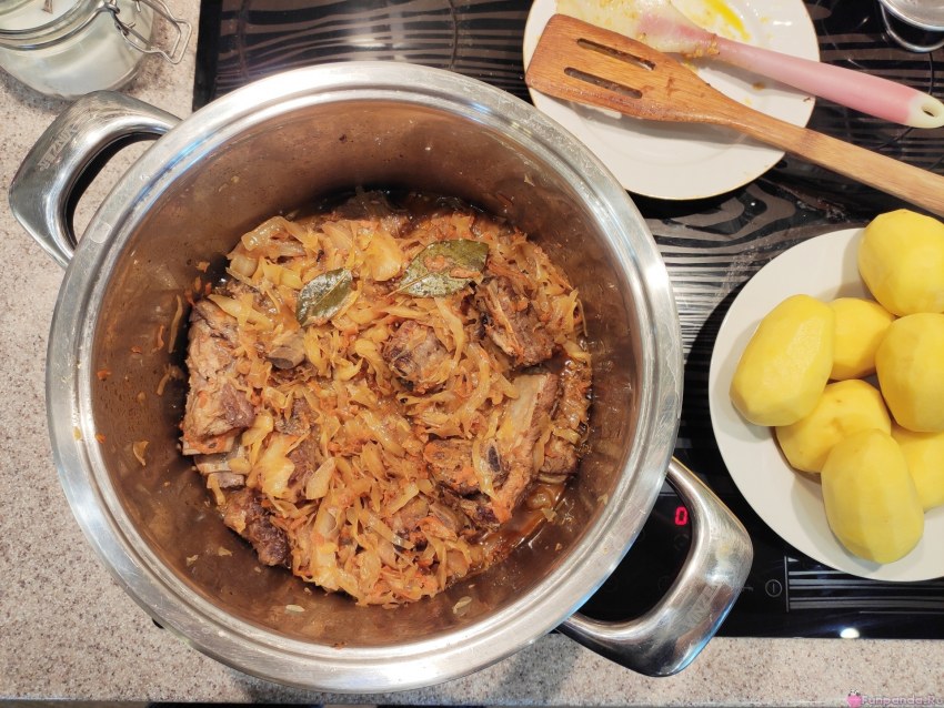 Бигус с кальмарами