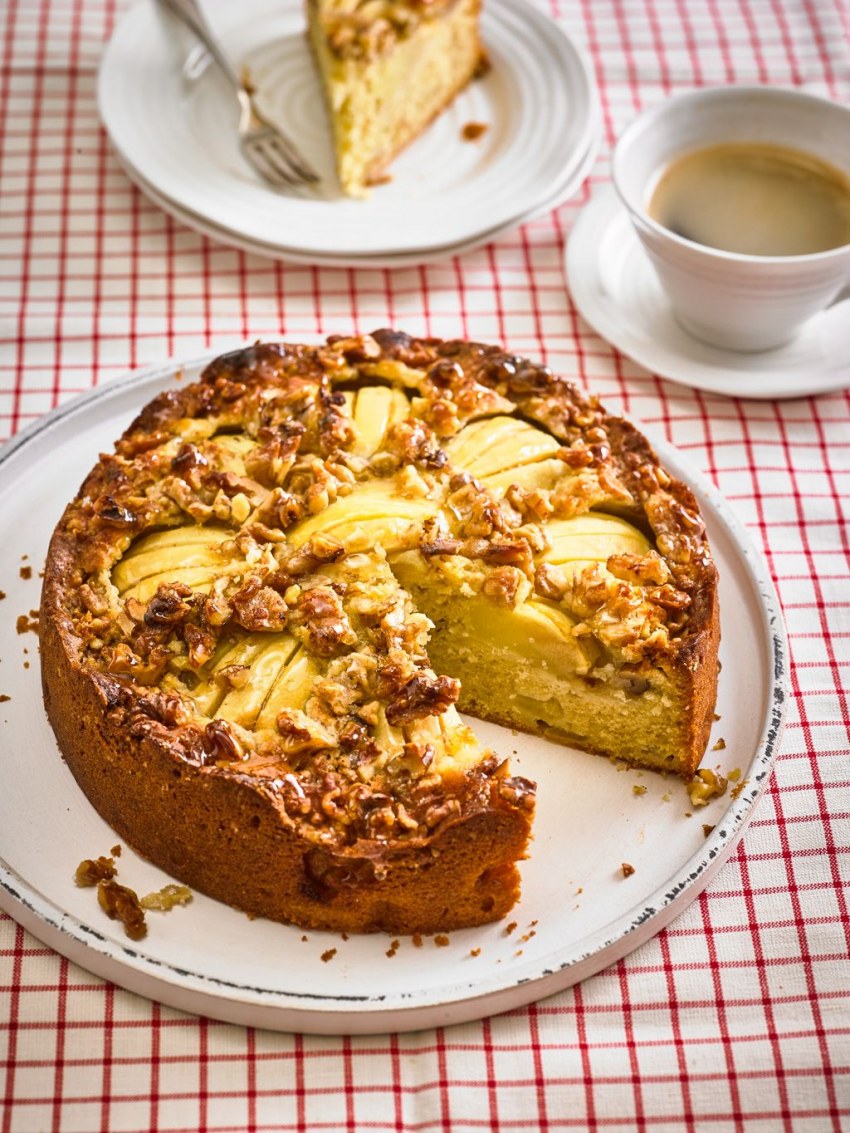 Немецкий яблочный пирог (Apfelkuchen)