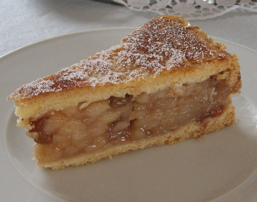 Apfelkuchen (яблочный пирог)