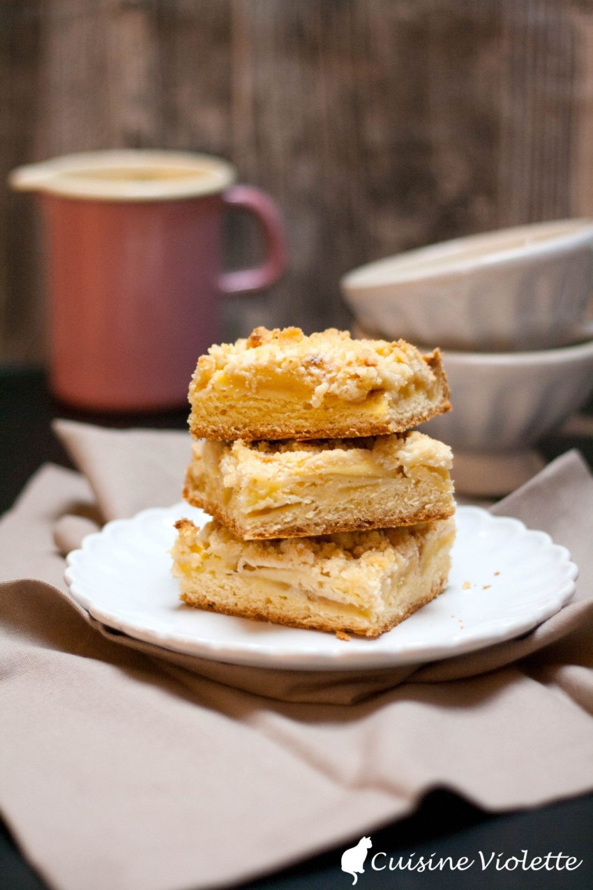 Немецкий яблочный пирог (Apfelkuchen)