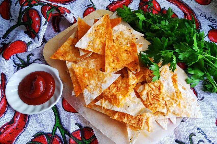 Лаваш с адыгейским сыром