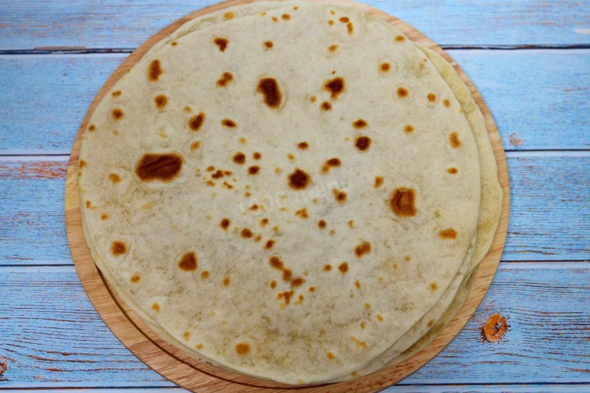 Рулет из лаваша с тыквой